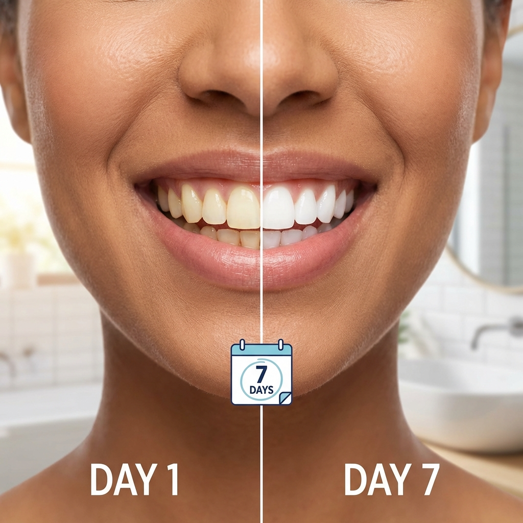 Wittere tanden in 7 dagen: werkt dat echt?