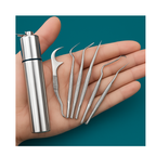 Roestvrijstalen Tandenstokerset - 6 Delig Zilver