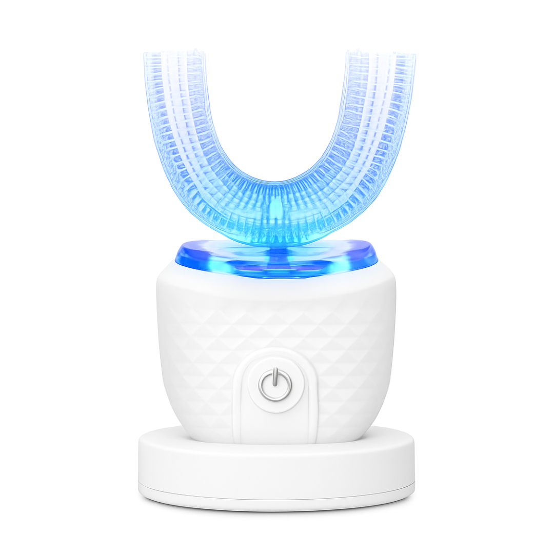 U-vormige Elketrische Tandenborstel - Volwassene - Silicone Haren