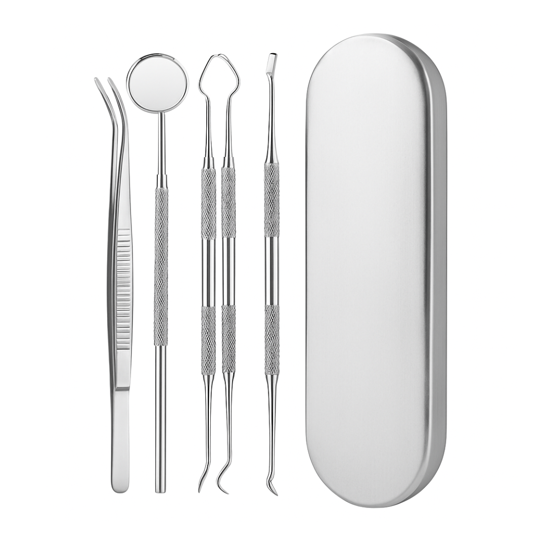 Complete Tandreinigingsset met Opbergkoffer – 5 Delig